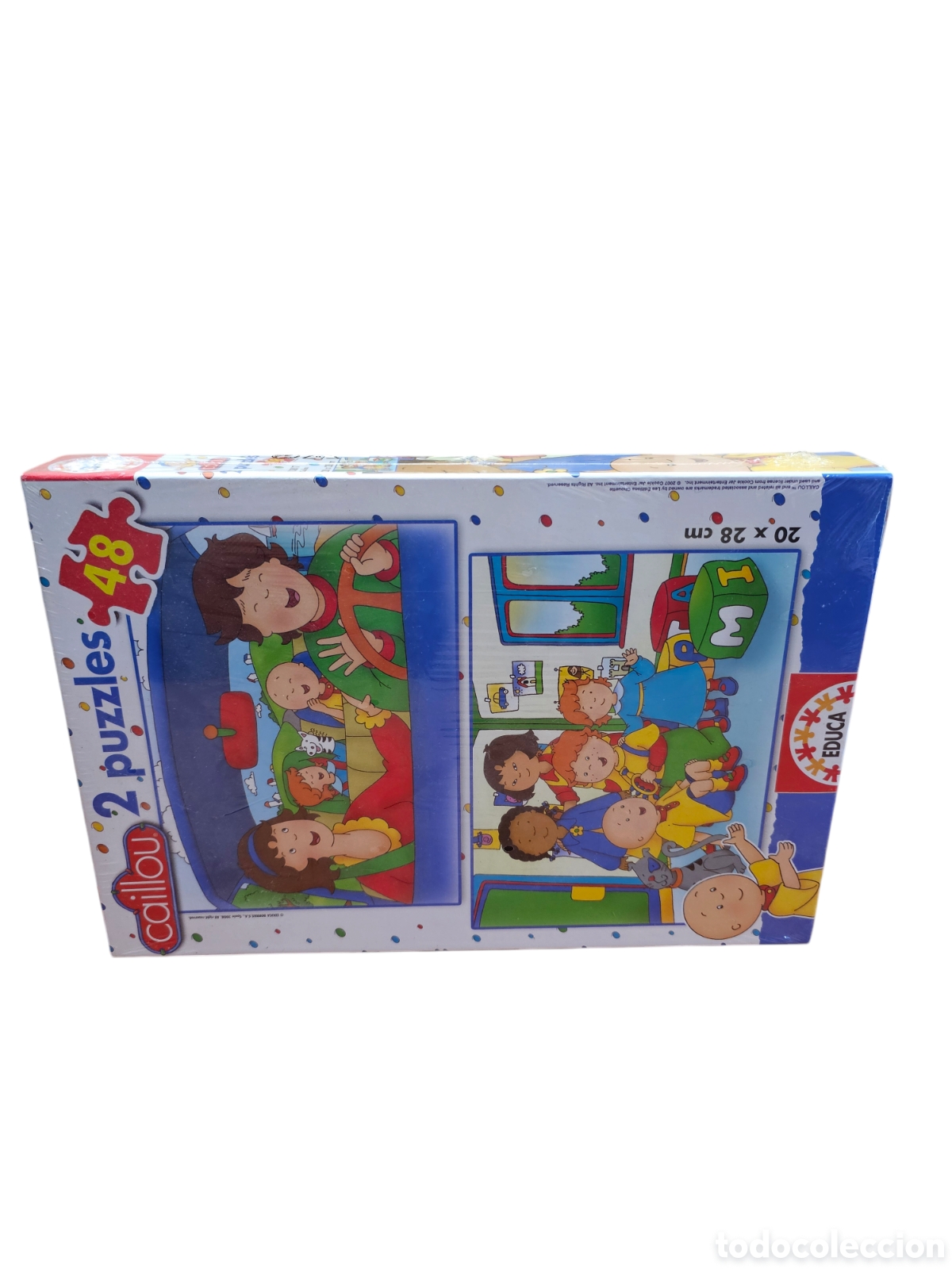 Juegos de mesa: Caillou 2 Puzzles 2X48 Piezas Juego de mesa - Foto 3