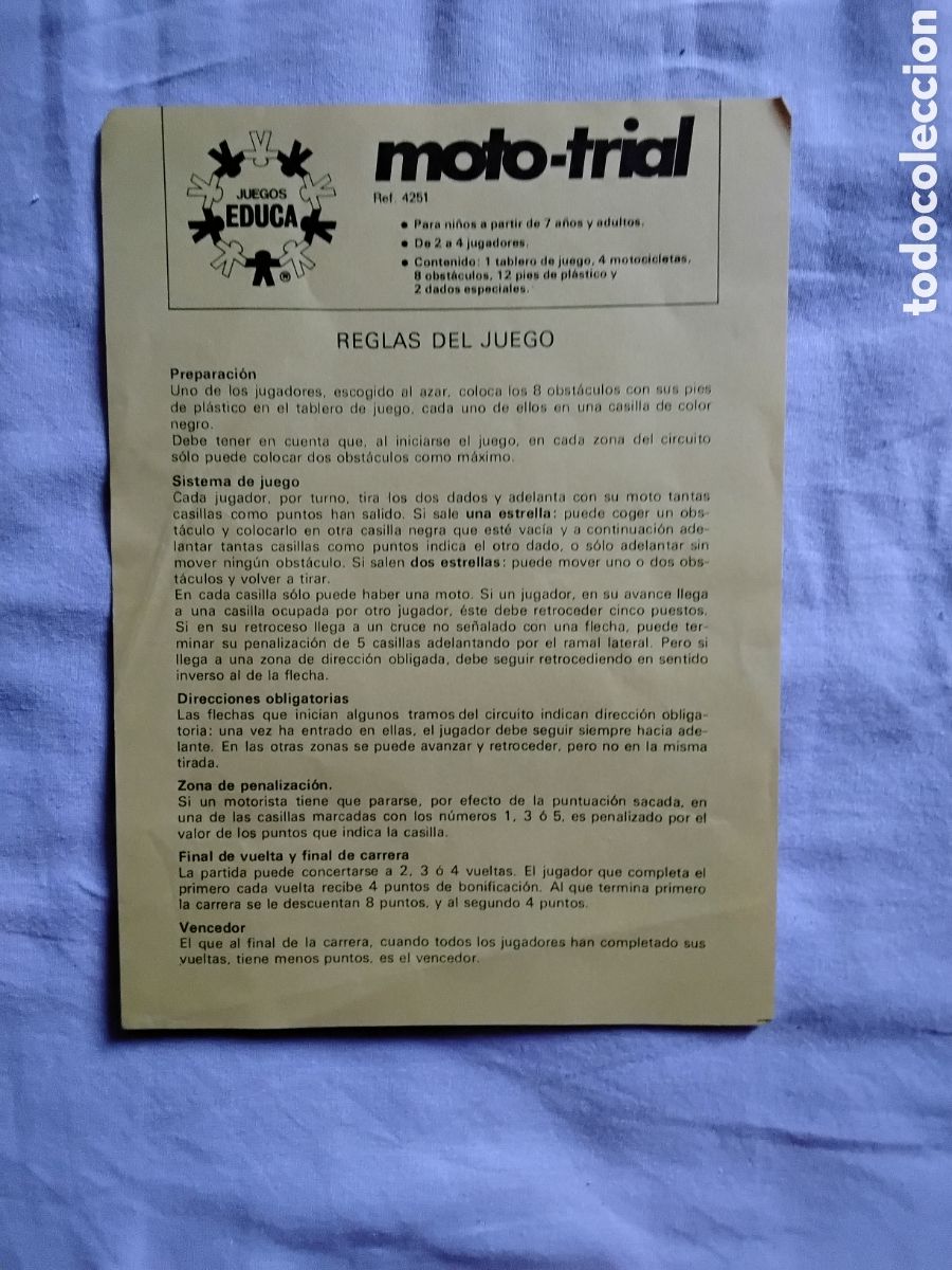 Juegos de mesa: Moto trial juego de Educa - Foto 5