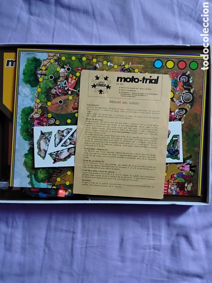 Juegos de mesa: Moto trial juego de Educa - Foto 6