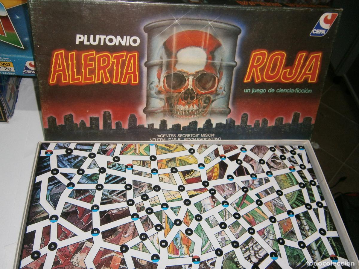 Juegos de mesa: ANTIGUO JUEGO DE MESA - PLUTONIO, ALERTA ROJA - Foto 2
