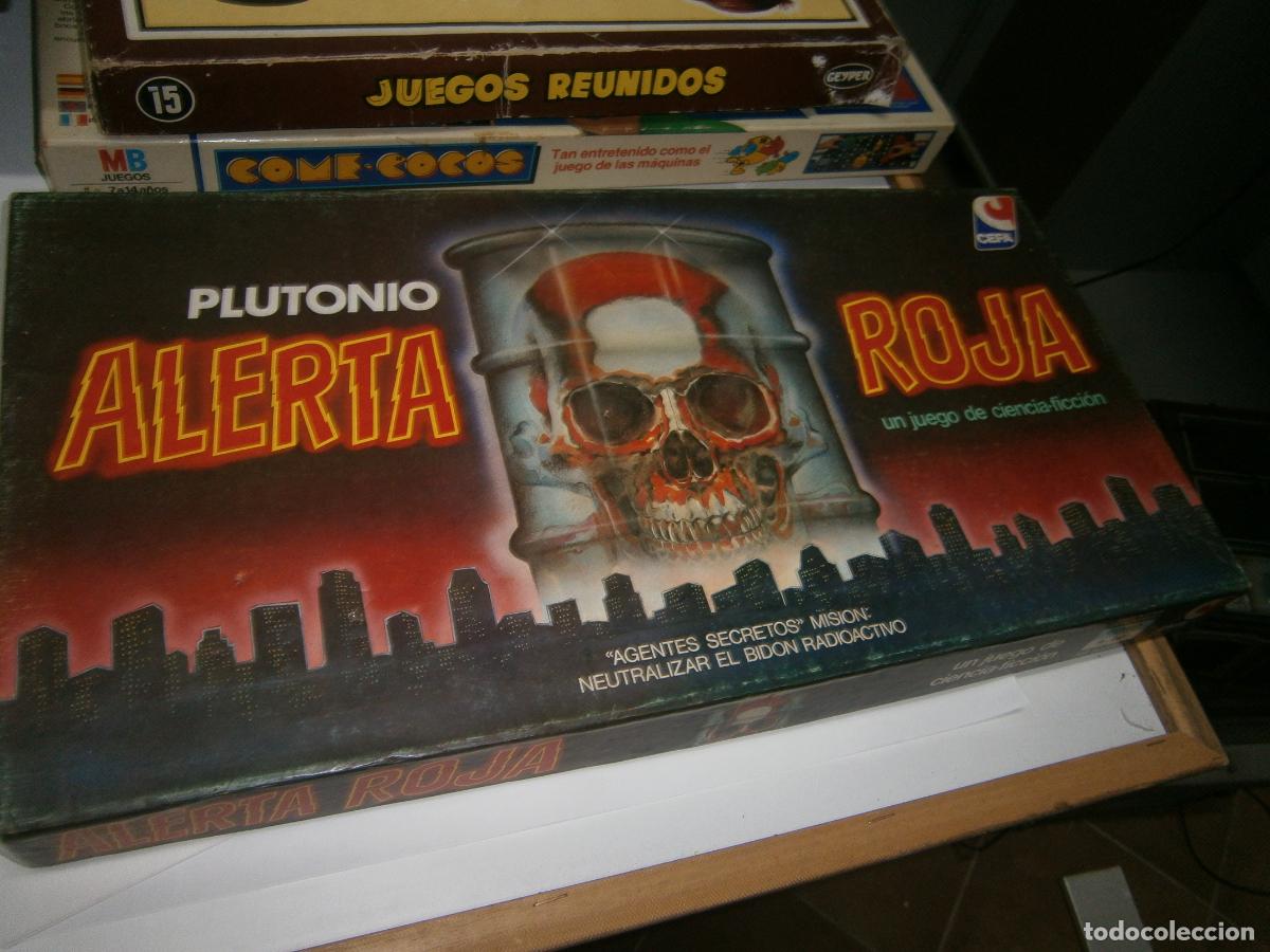 Juegos de mesa: ANTIGUO JUEGO DE MESA - PLUTONIO, ALERTA ROJA - Foto 1