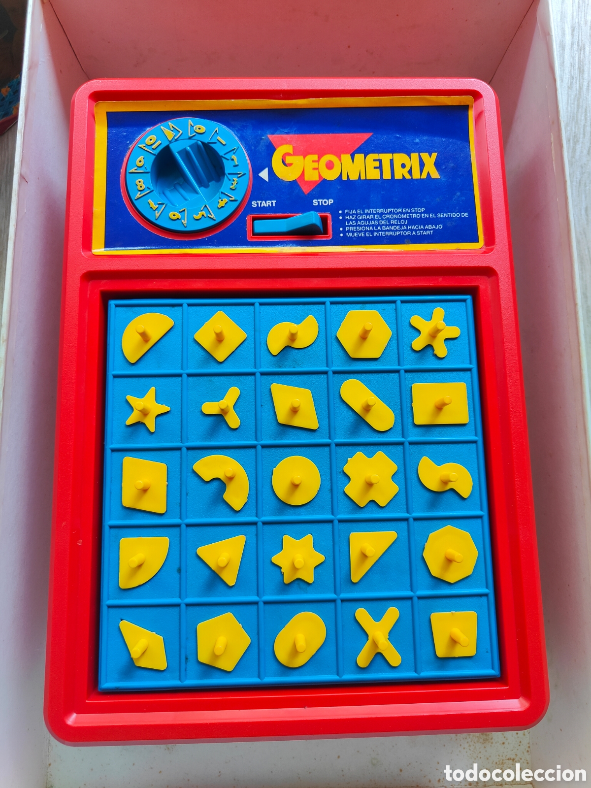 Juegos de mesa: Geometrix. Juego de mesa MB. Completo. Formas geometricas - Foto 3