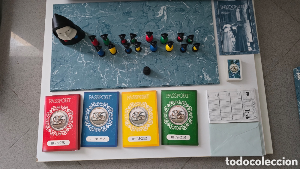 Juegos de mesa: Ink&oacute;gnito: juego de mesa MB - Foto 7