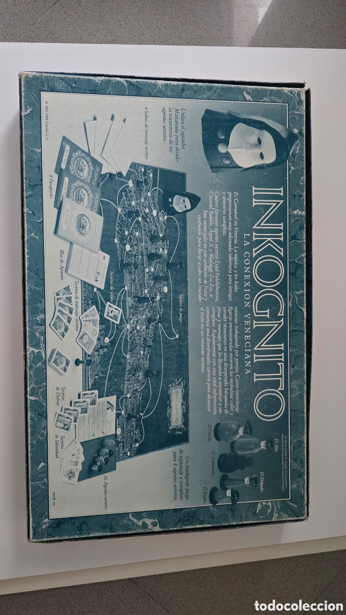 Juegos de mesa: Ink&oacute;gnito: juego de mesa MB - Foto 9