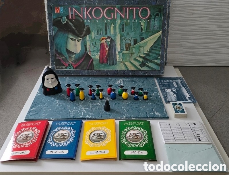 Juegos de mesa: Ink&oacute;gnito: juego de mesa MB - Foto 1