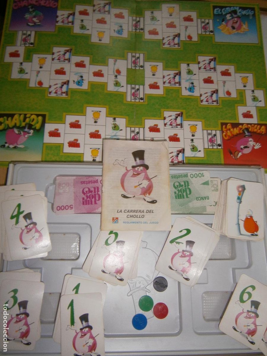 Juegos de mesa: ANTIGUO JUEGO 123 - LA CARRERA DEL CHOLLO - Foto 2