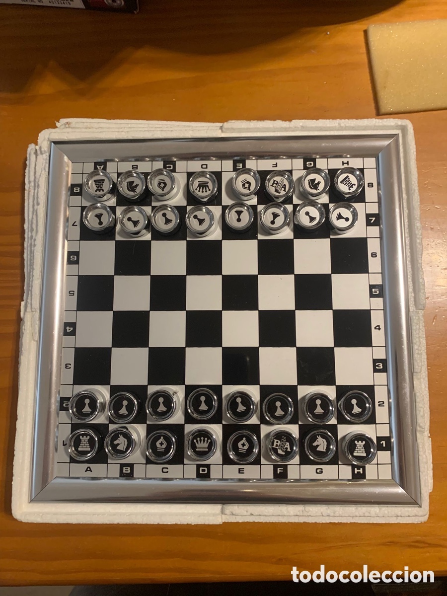 Juegos de mesa: Ajedrez magnetico aluminio - Foto 1