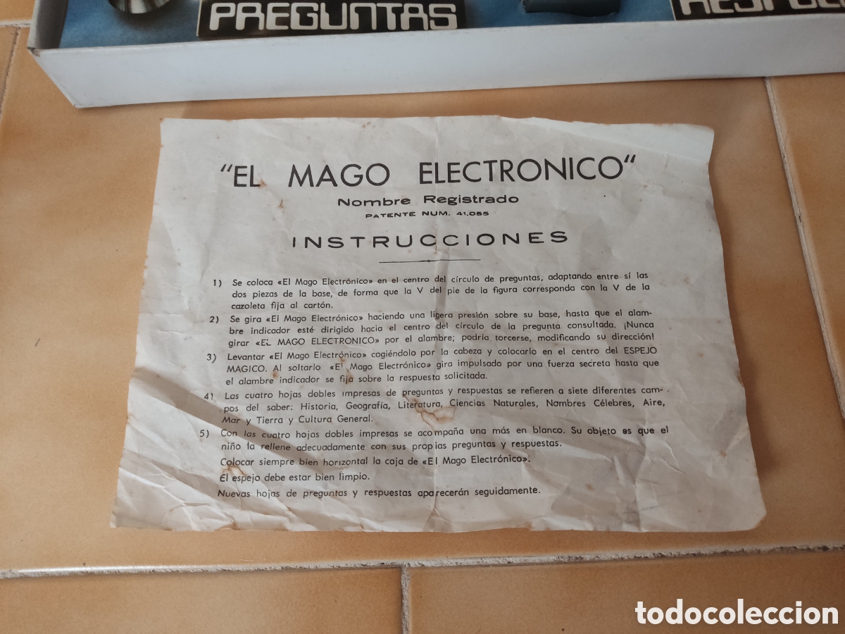 Juegos de mesa: CEFA - Juego de mesa &rdquo;Mago electr&oacute;nico&rdquo; - Foto 4