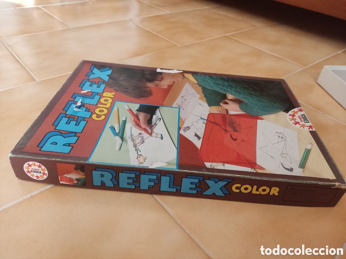 Juegos de mesa: Juego de EDUCA: Reflex color (solo caja) - Foto 3