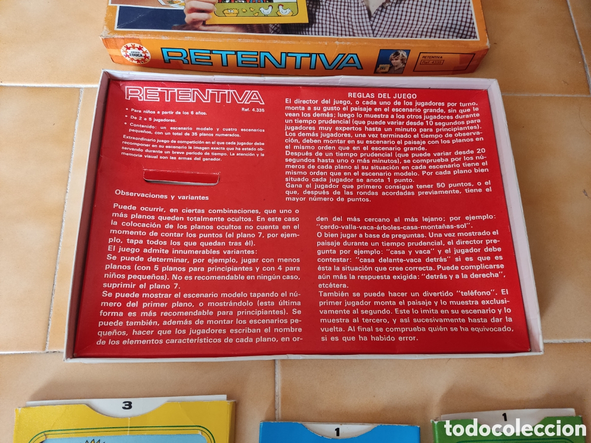 Juegos de mesa: Juego de EDUCA: Retentiva - Foto 3