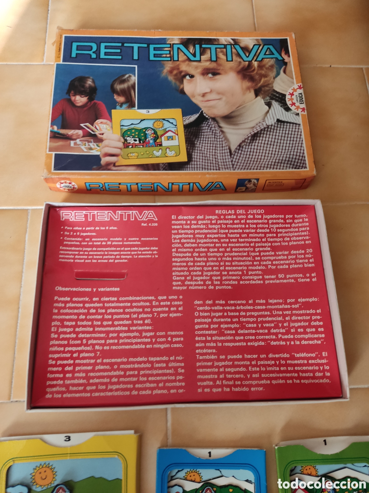 Juegos de mesa: Juego de EDUCA: Retentiva - Foto 1