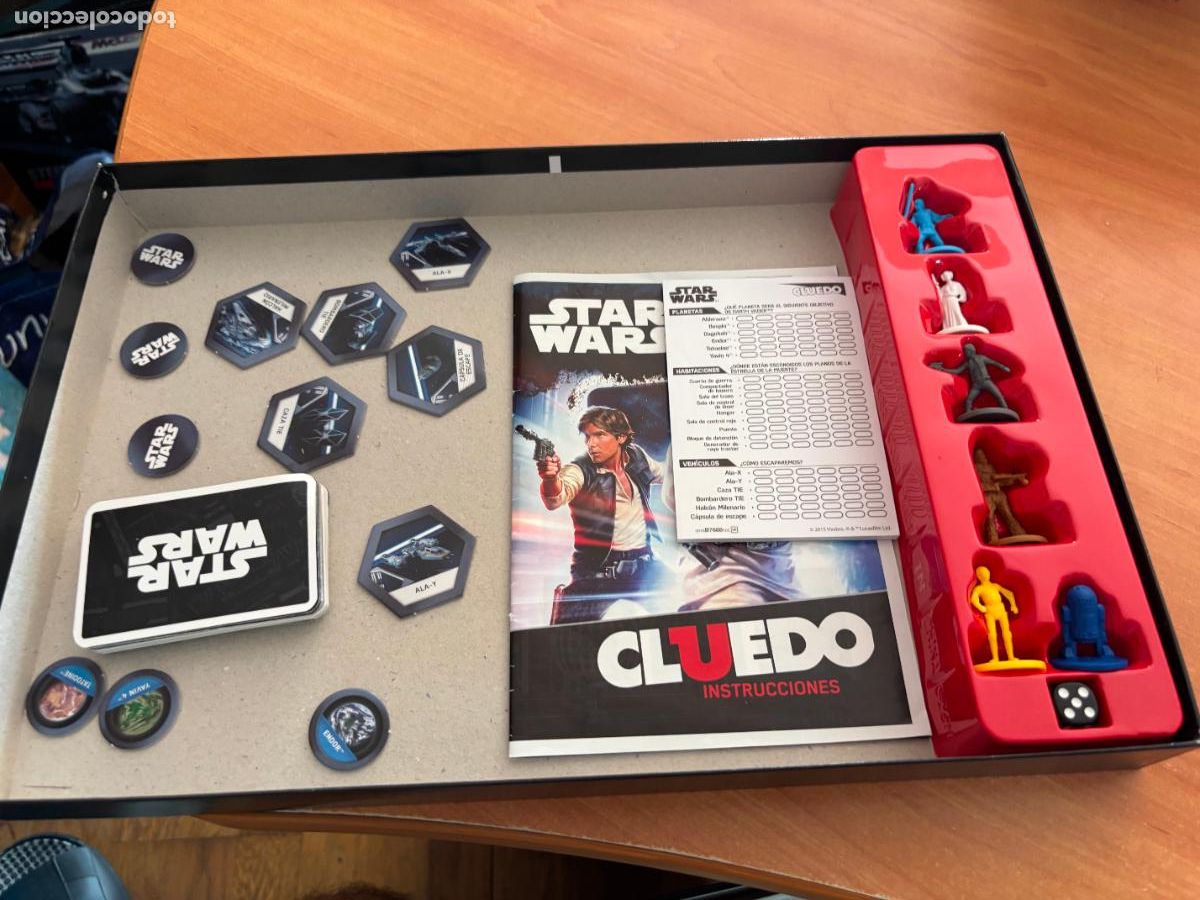 Juegos de mesa: STAR WARS. EL CLUEDO. COMPLETO (J-10) - Foto 4