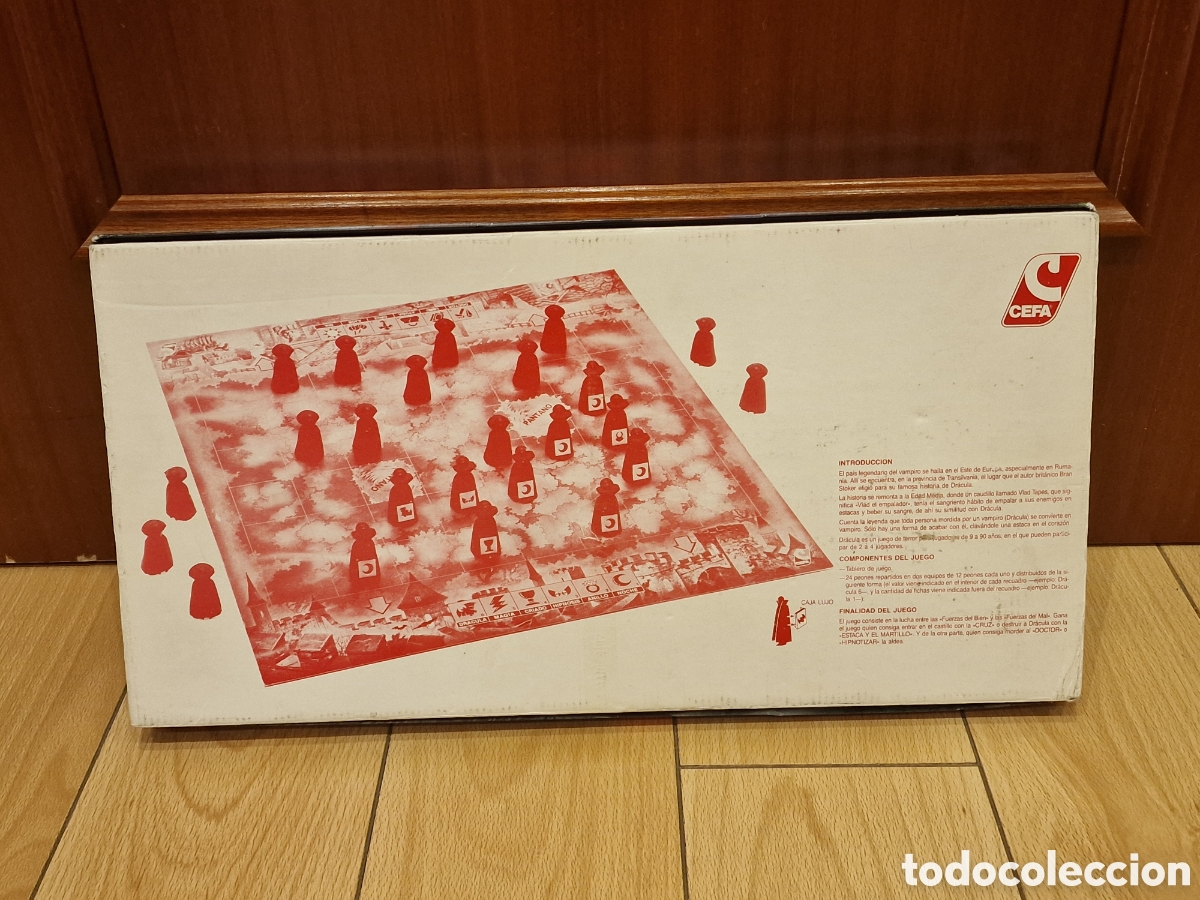 Juegos de mesa: Juego de Mesa Dr&aacute;cula CEFA - Edici&oacute;n de Lujo Vintage - Foto 5
