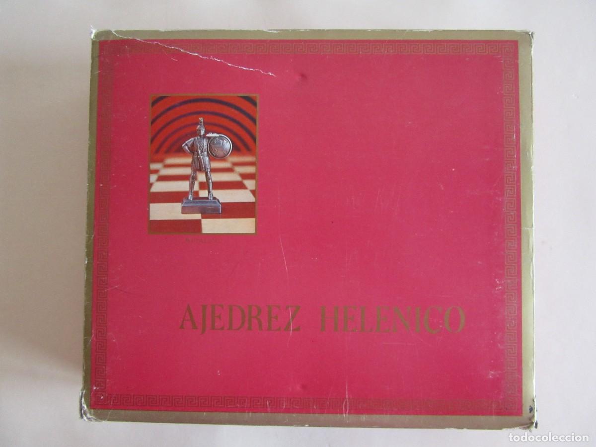 Juegos de mesa: AJEDREZ HELENICO FABRICADO EN ESPA&Ntilde;A - Foto 1