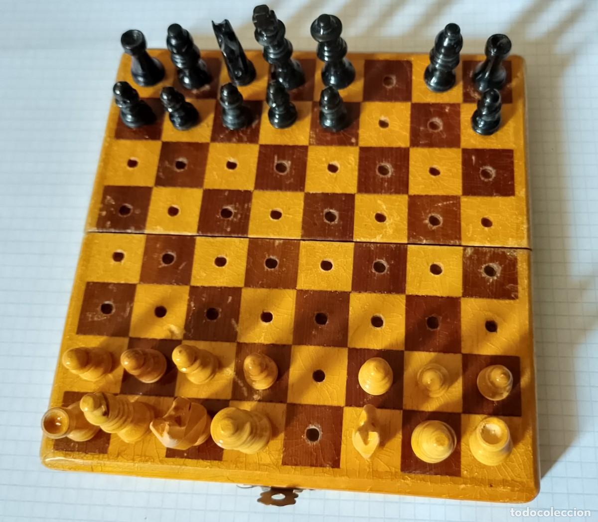 Juegos de mesa: Tablero de ajedrez de viaje - Foto 1