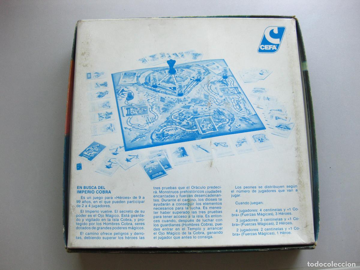 Juegos de mesa: JUEGO EN BUSCA DEL IMPERIO COBRA. JUGUETES CEFA. - Foto 6