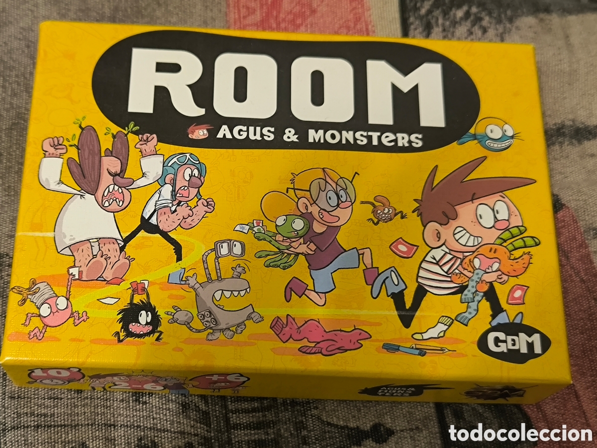 Juegos de mesa: JUEGO DE CARTAS ROOM. AGUS Y MONSTERS - Foto 1