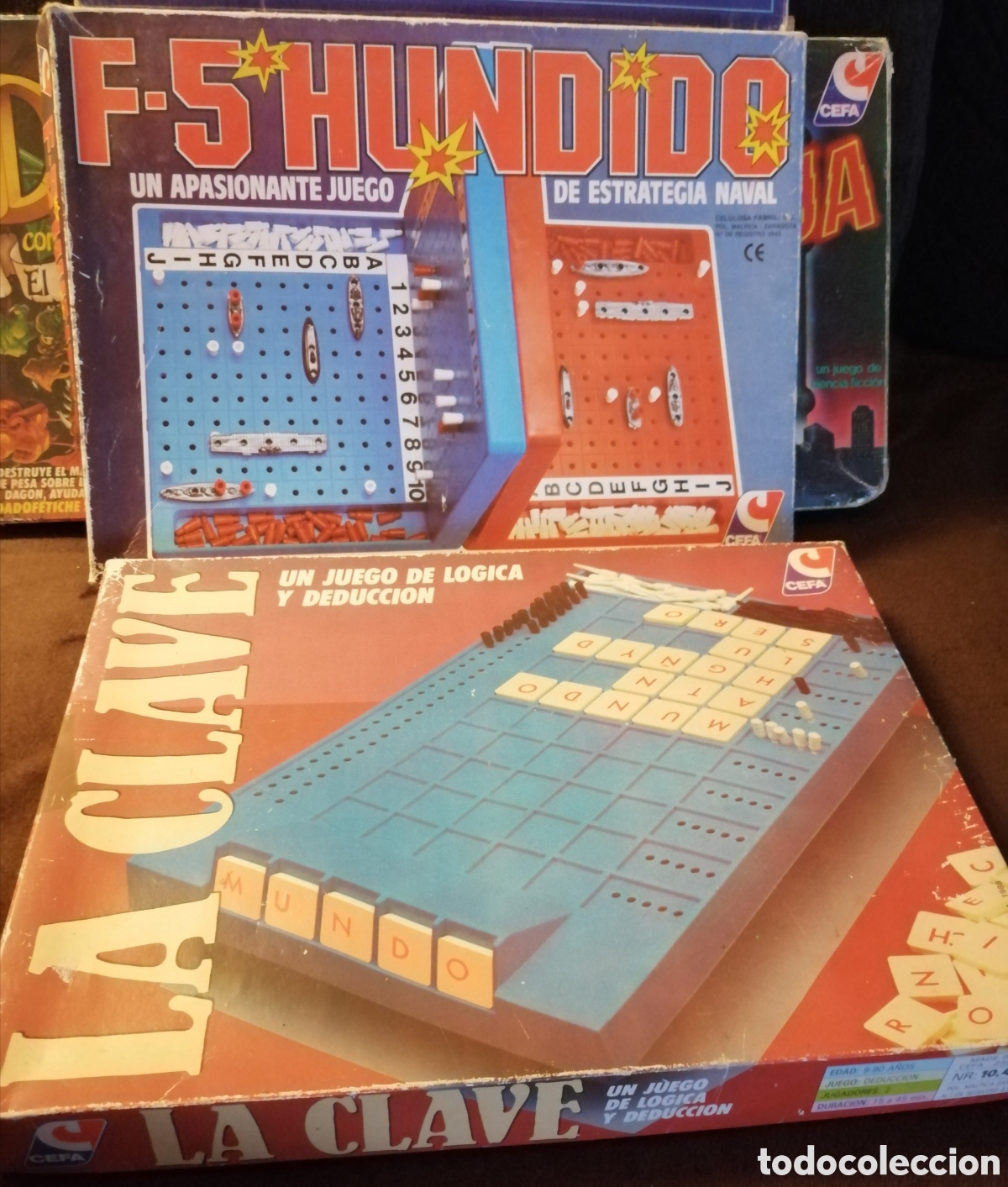 Juegos de mesa: Lote juegos Cefa antiguos - Foto 16