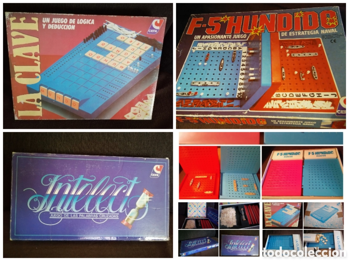 Juegos de mesa: Lote juegos Cefa antiguos - Foto 1