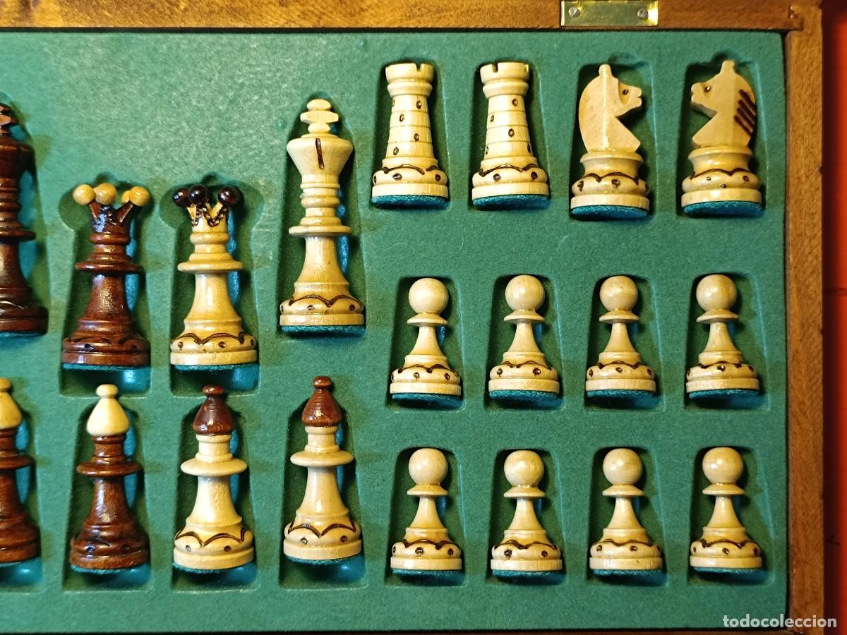 Juegos de mesa: Ajedrez Junior Szachy de madera, sin uso !! - Foto 5