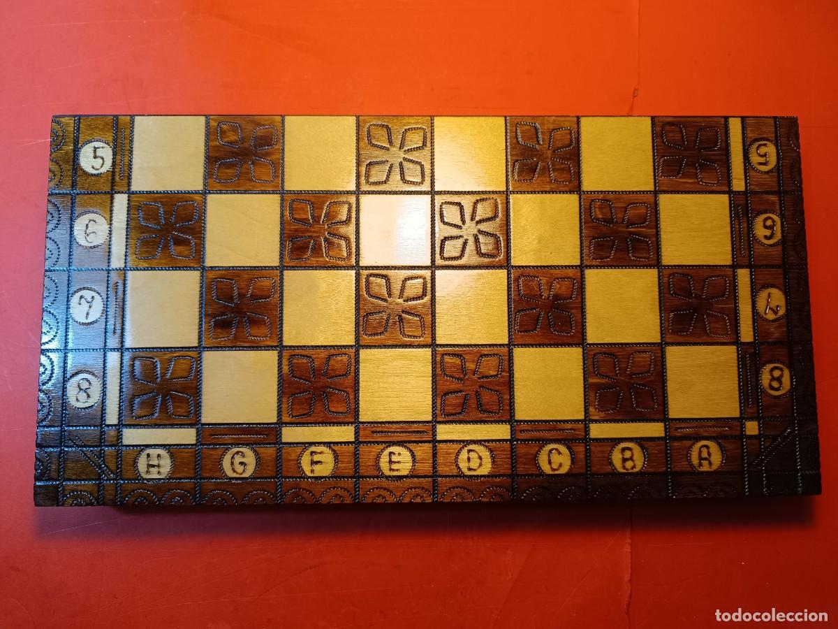 Juegos de mesa: Ajedrez Junior Szachy de madera, sin uso !! - Foto 8