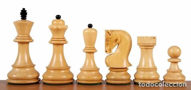 Juegos de mesa: Juego de Lujo de Ajedrez Completo. Gambito de Dama - Foto 3