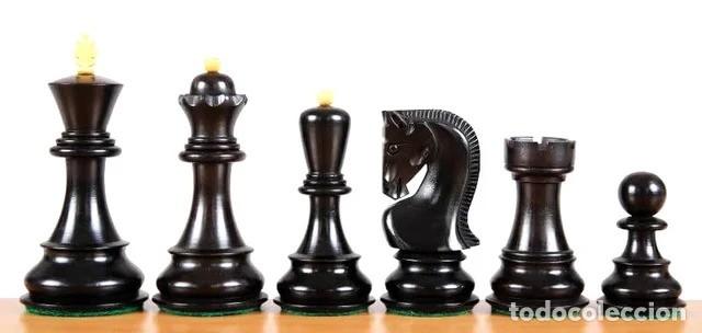 Juegos de mesa: Juego de Lujo de Ajedrez Completo. Gambito de Dama - Foto 5