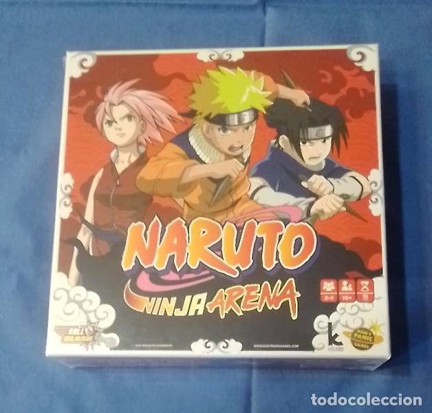 Juegos de mesa: juego Naruto ninja arena en franc&eacute;s e ingl&eacute;s - Foto 1
