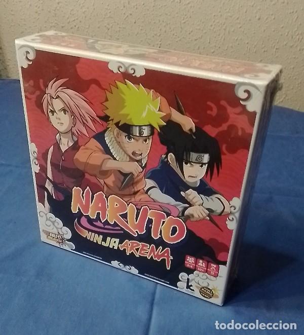 Juegos de mesa: juego Naruto ninja arena en franc&eacute;s e ingl&eacute;s - Foto 2