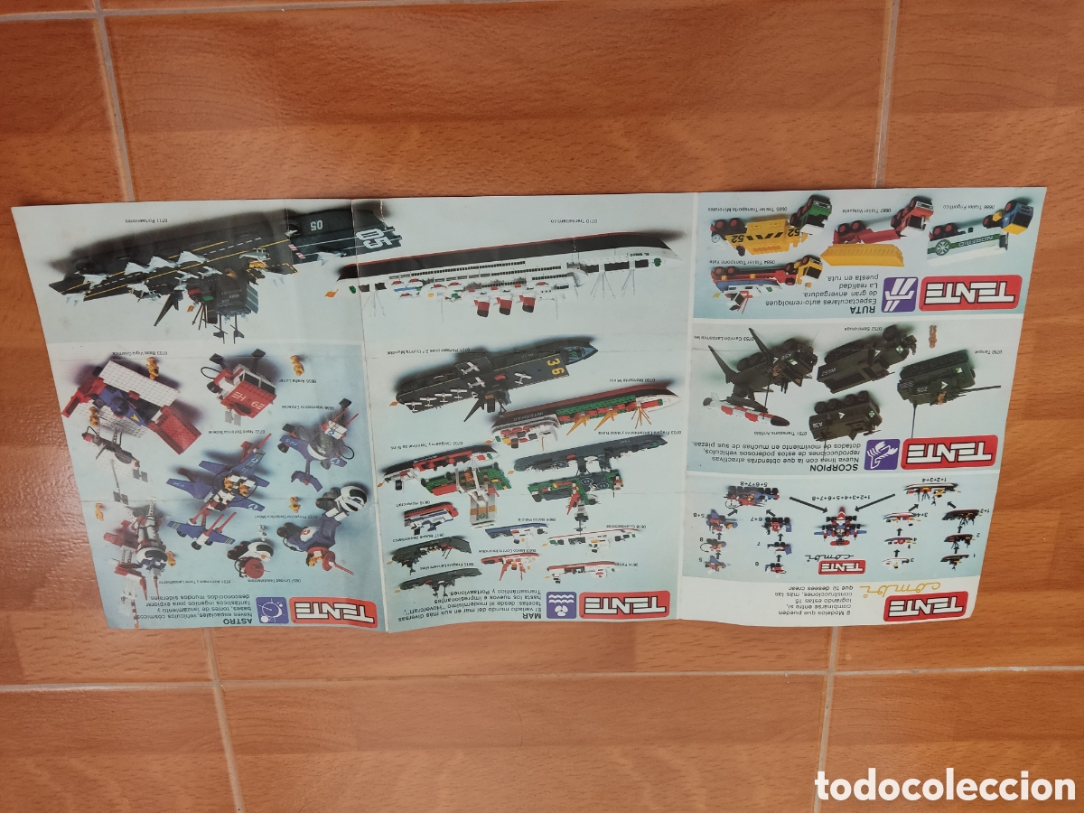 Juegos de mesa: Catalogo tr&iacute;ptico tente a&ntilde;os 80 - Foto 2