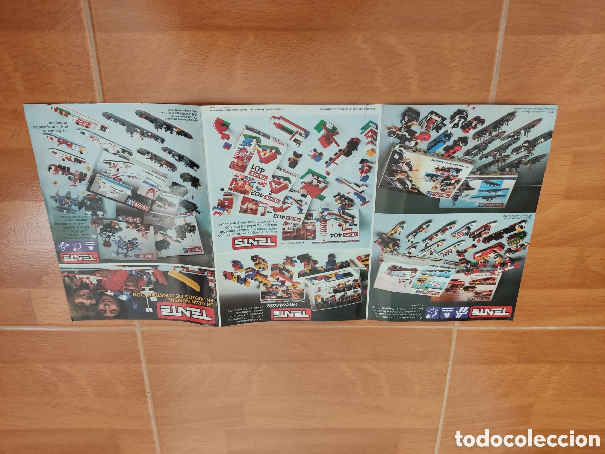 Juegos de mesa: Catalogo tr&iacute;ptico tente a&ntilde;os 80 - Foto 1