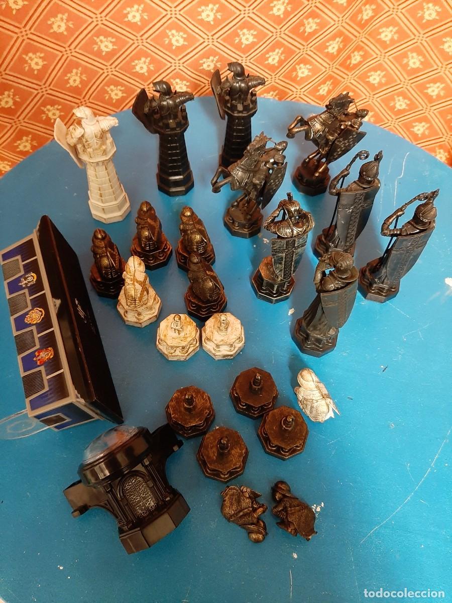 Juegos de mesa: Lote de figuras de ajedrez Harry potter - Foto 7