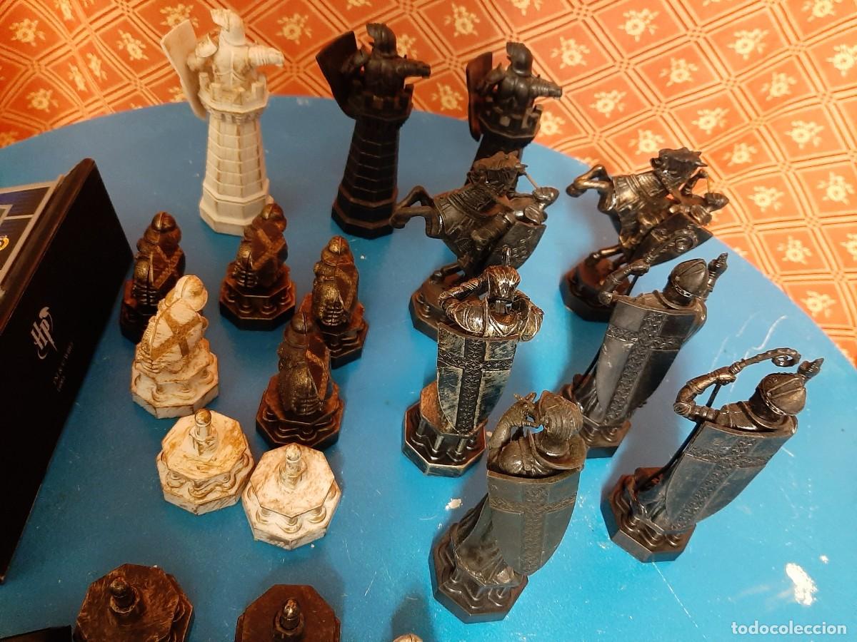 Juegos de mesa: Lote de figuras de ajedrez Harry potter - Foto 8