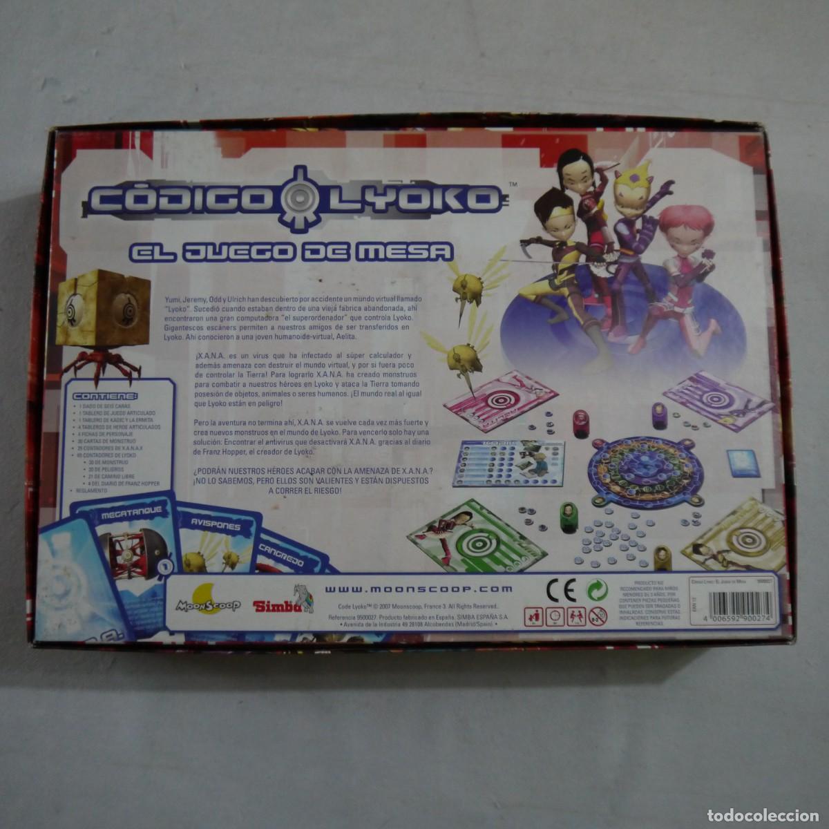 Juegos de mesa: C&Oacute;DIGO LYOKO - SIMBA - 2007 - Foto 6