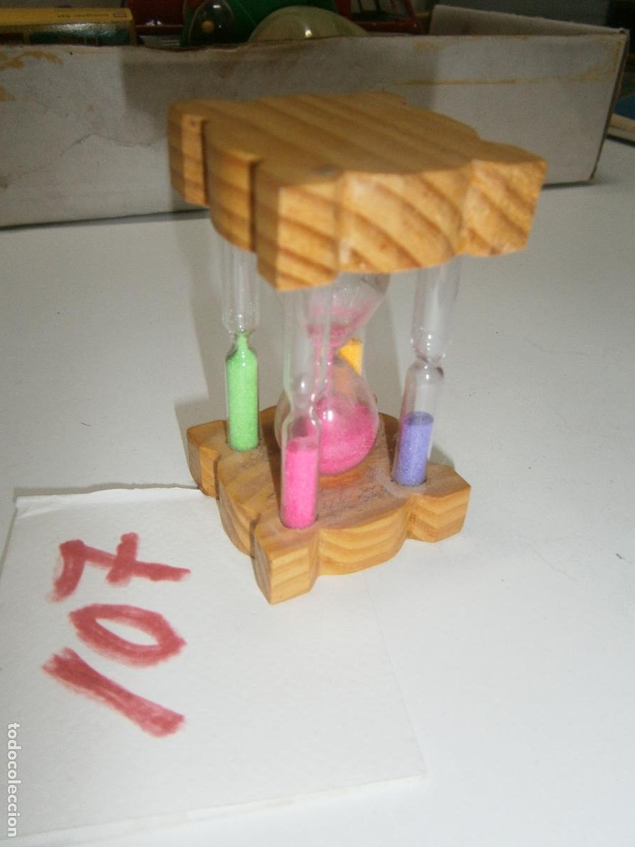 Juegos de mesa: RELOJ DE ARENA CON 1 + 4 POSIBIIDADES - Foto 3