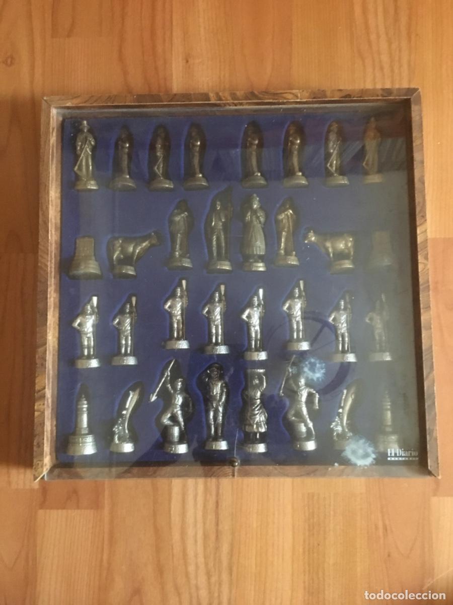 Juegos de mesa: AJEDREZ CON FIGURAS DE CANTABRIA - Foto 1