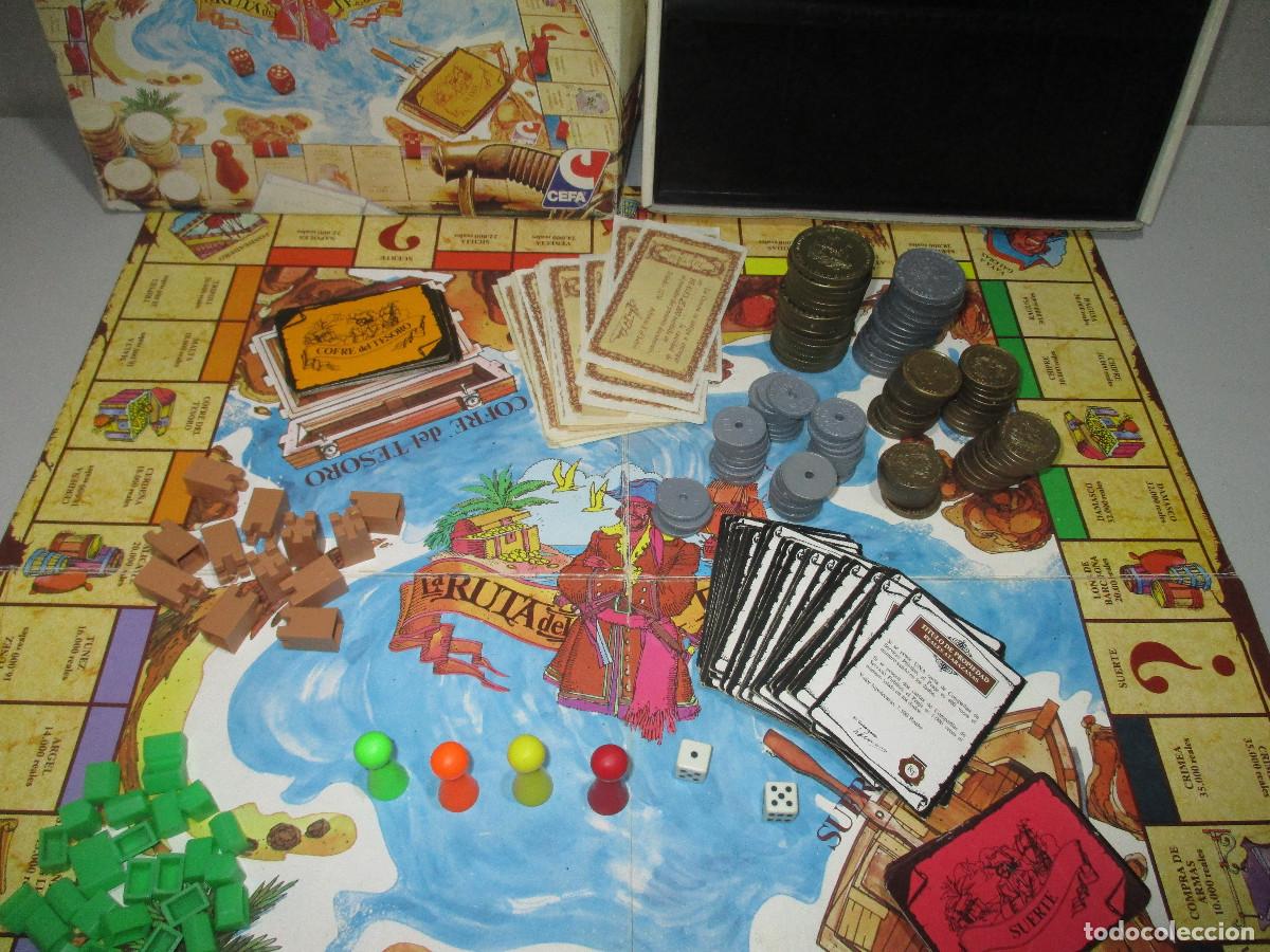 Juegos de mesa: juego de mesa LA RUTA DEL TESORO de CEFA 80s - Foto 3