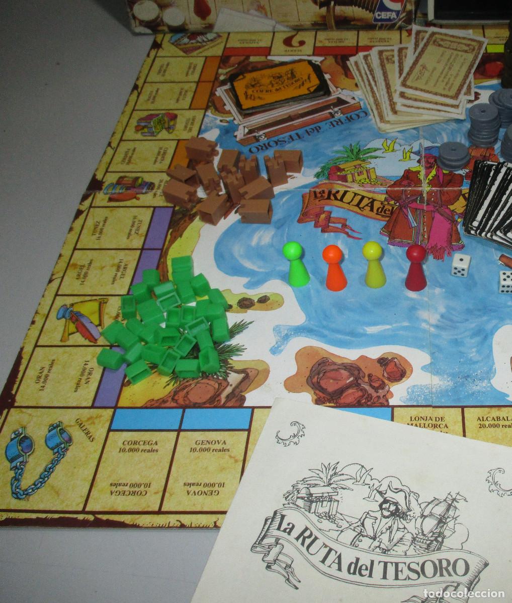 Juegos de mesa: juego de mesa LA RUTA DEL TESORO de CEFA 80s - Foto 4