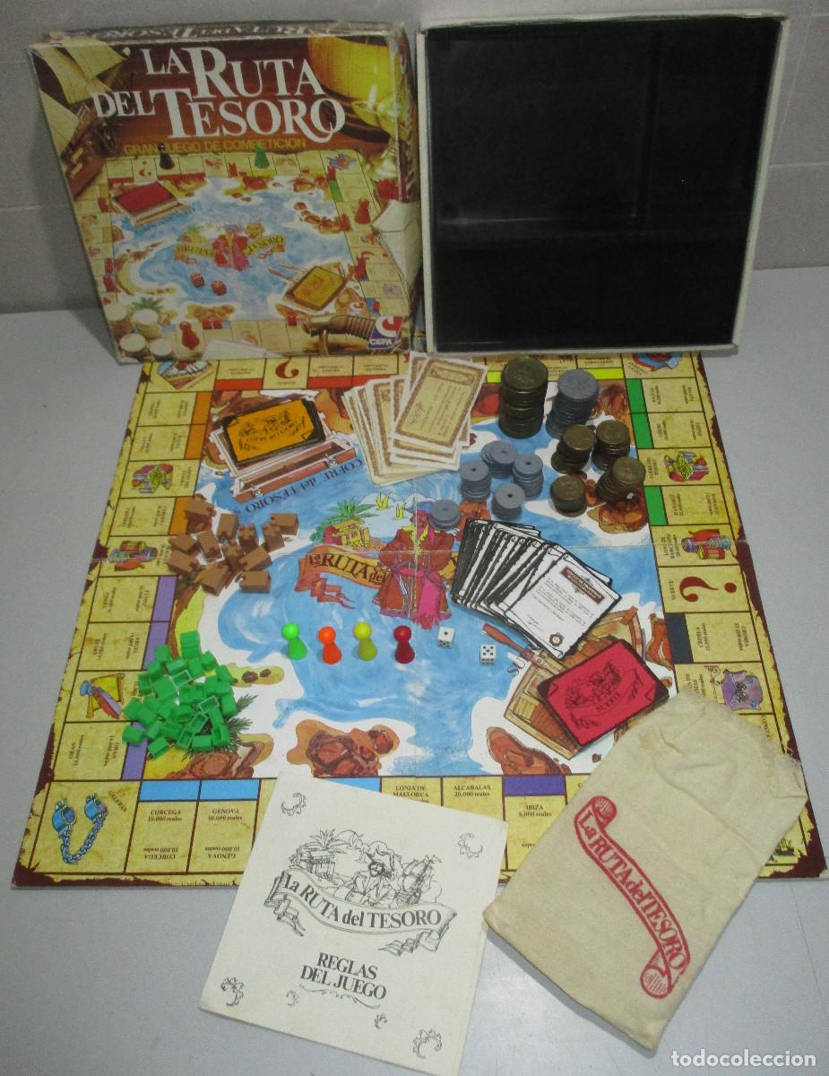 Juegos de mesa: juego de mesa LA RUTA DEL TESORO de CEFA 80s - Foto 5