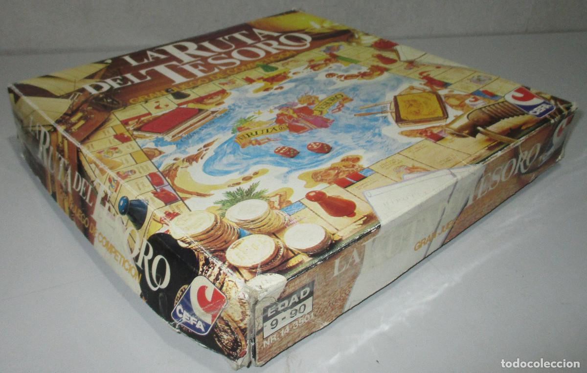 Juegos de mesa: juego de mesa LA RUTA DEL TESORO de CEFA 80s - Foto 7
