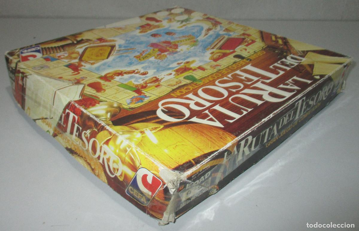 Juegos de mesa: juego de mesa LA RUTA DEL TESORO de CEFA 80s - Foto 8