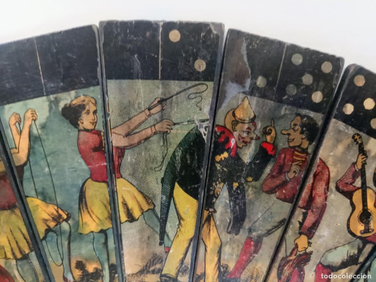 Juegos de mesa: Domin&oacute; C&oacute;mico Antiguo - Joya Ilustrada en madera - Foto 5