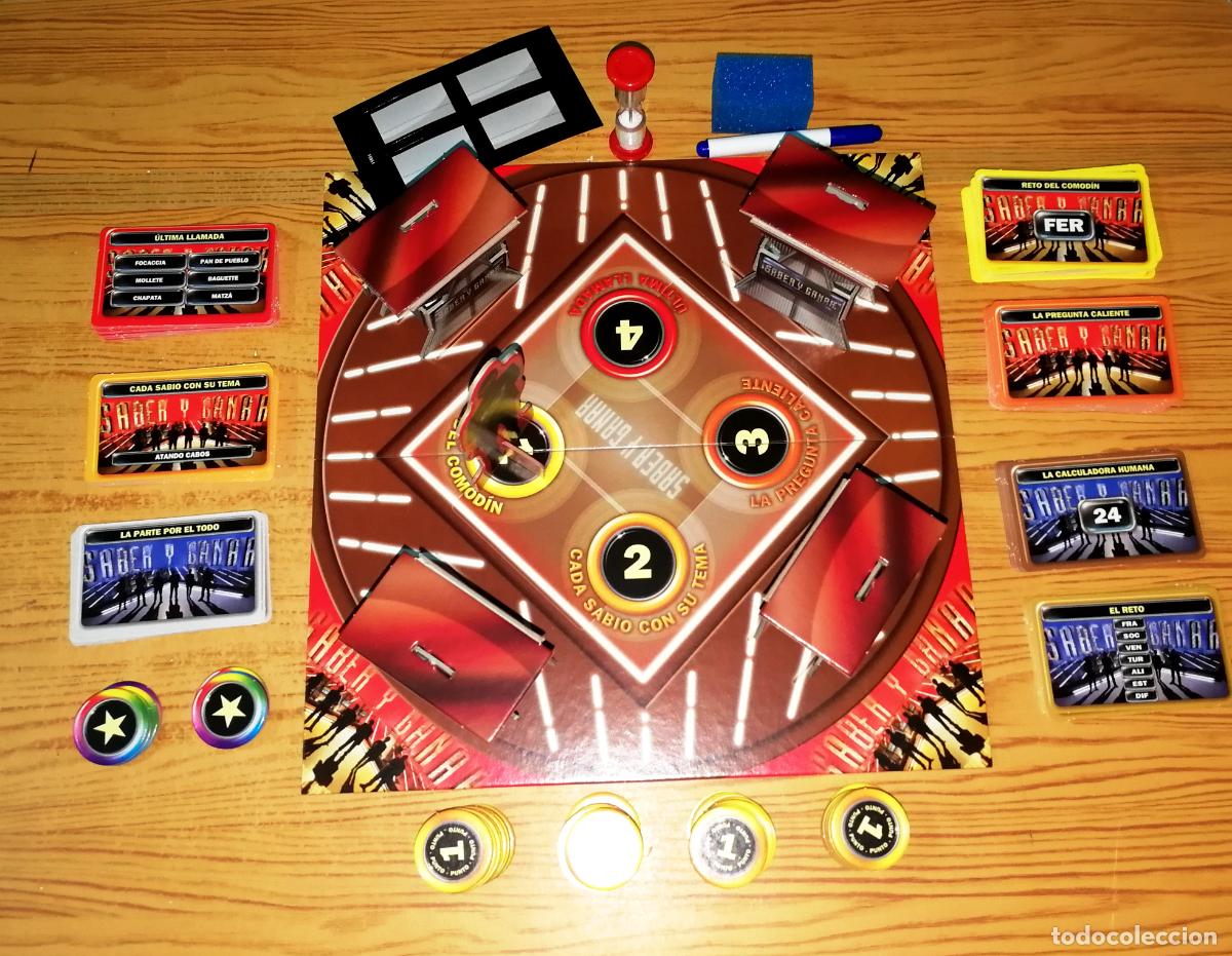 Juegos de mesa: SABER Y GANAR : El juego del programa de televisi&oacute;n / TVE. - Educa Borras, 2014. - Ref. 15951 - Foto 3