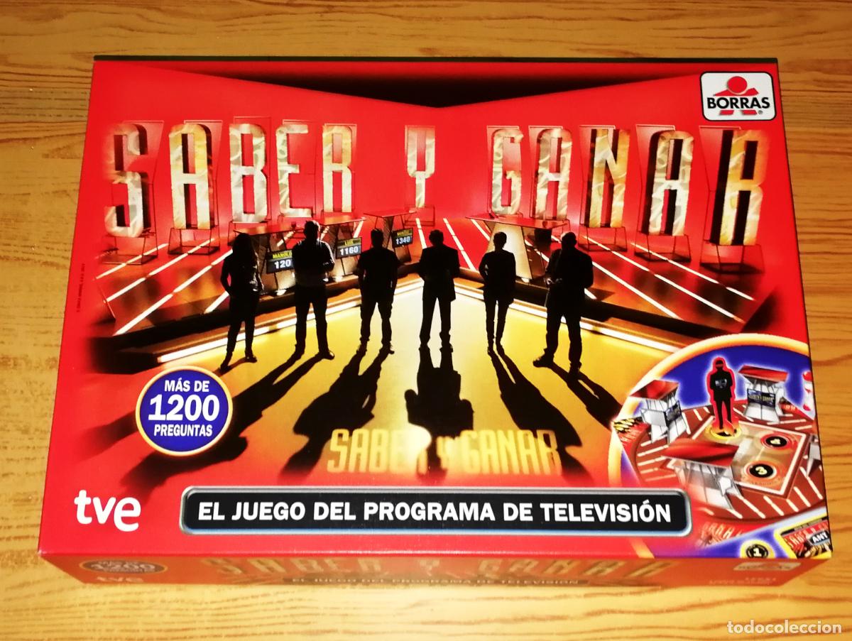 Juegos de mesa: SABER Y GANAR : El juego del programa de televisi&oacute;n / TVE. - Educa Borras, 2014. - Ref. 15951 - Foto 1