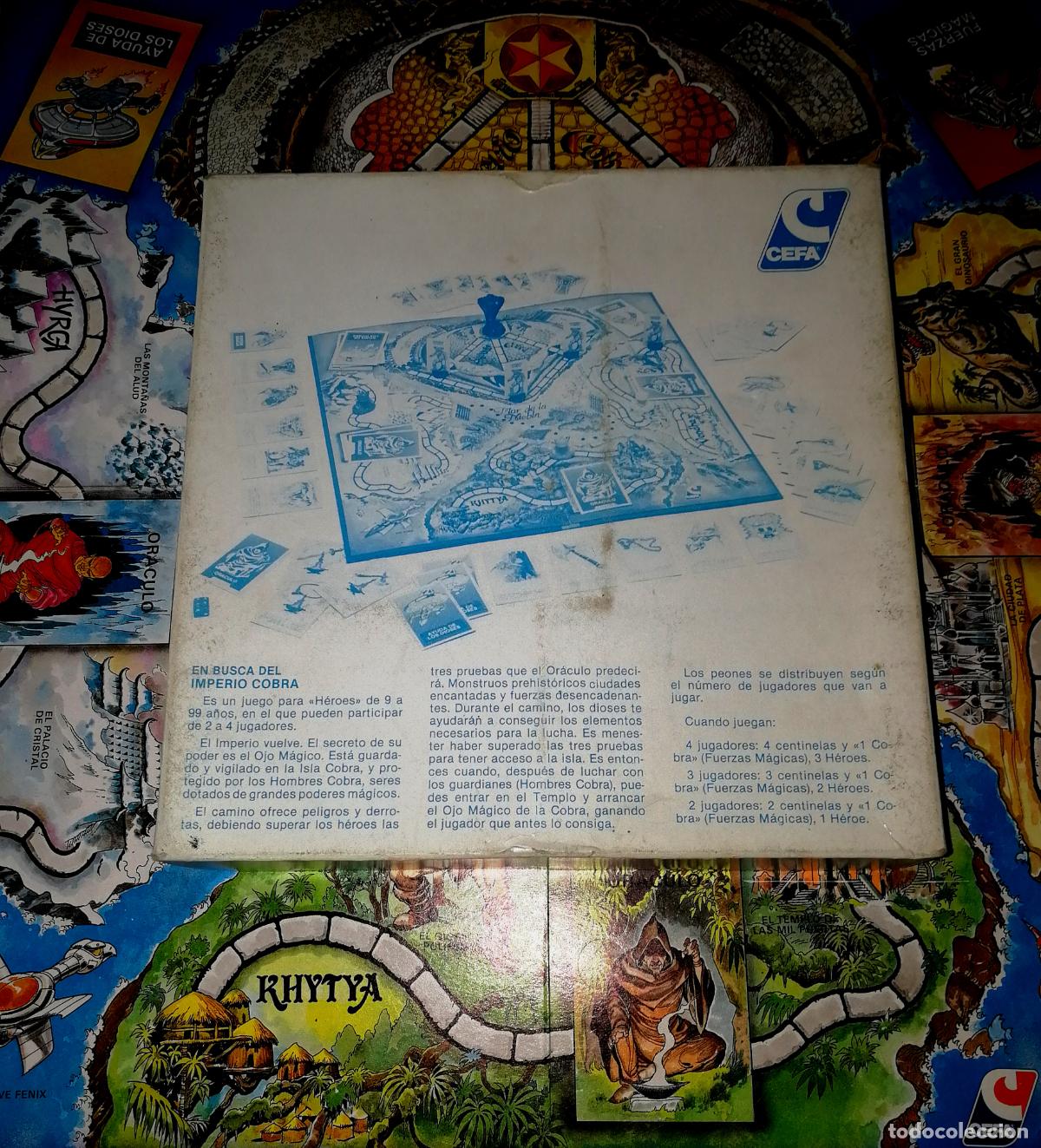 Juegos de mesa: EN BUSCA DEL IMPERIO COBRA. - CEFA, [ca. 1981] - Ref. NR 14-6301 - Foto 2
