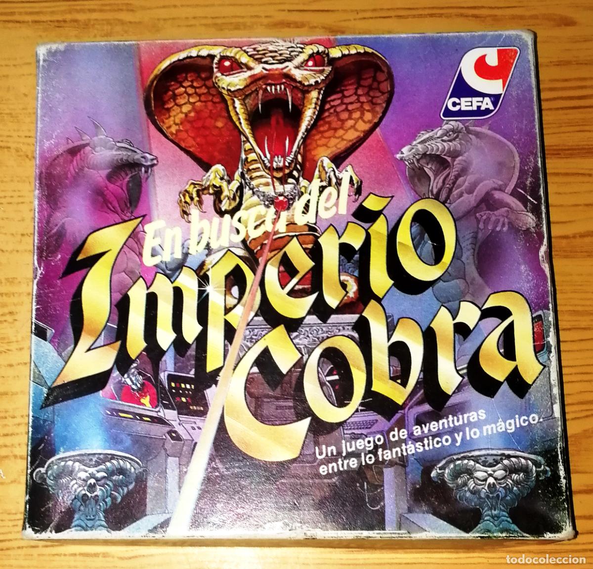 Juegos de mesa: EN BUSCA DEL IMPERIO COBRA. - CEFA, [ca. 1981] - Ref. NR 14-6301 - Foto 1