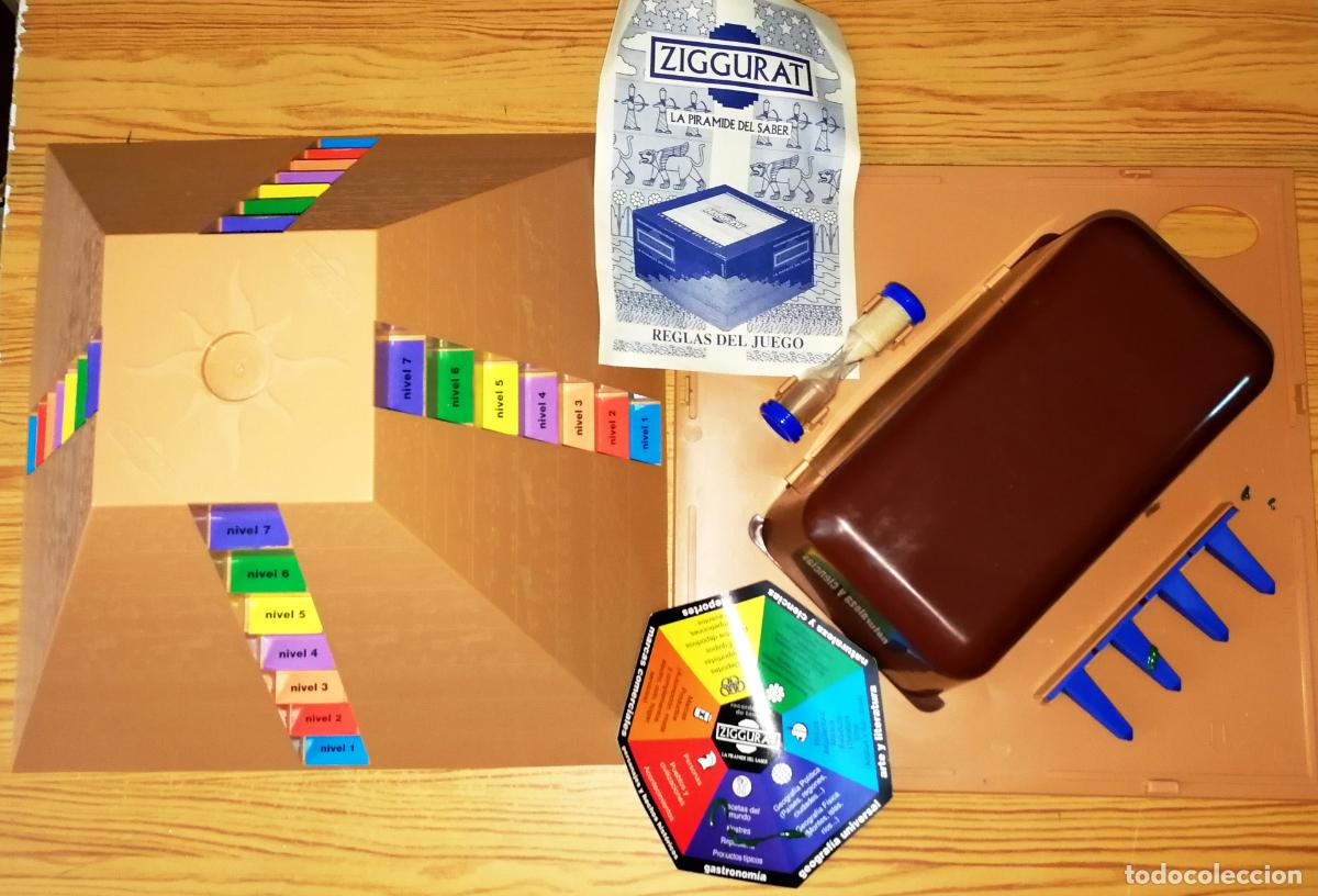 Juegos de mesa: ZIGGURAT : La Pir&aacute;mide del Saber. - Nathan, 1997 - Foto 10