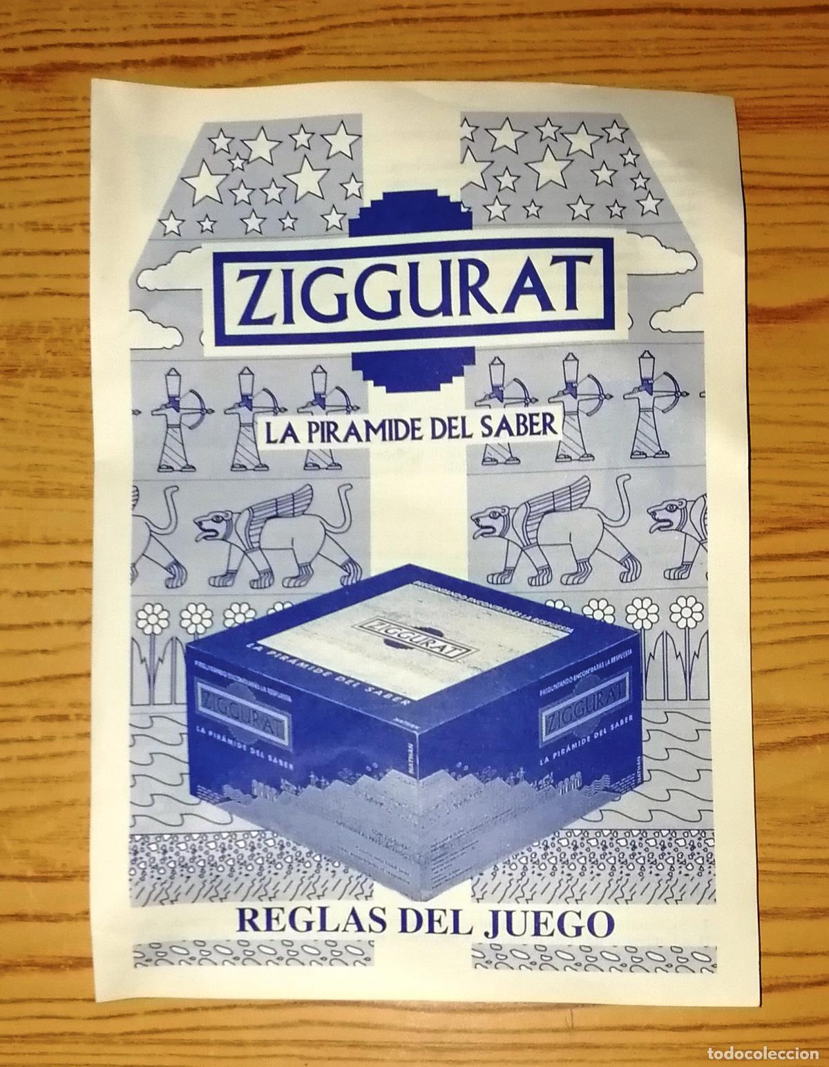 Juegos de mesa: ZIGGURAT : La Pir&aacute;mide del Saber. - Nathan, 1997 - Foto 14