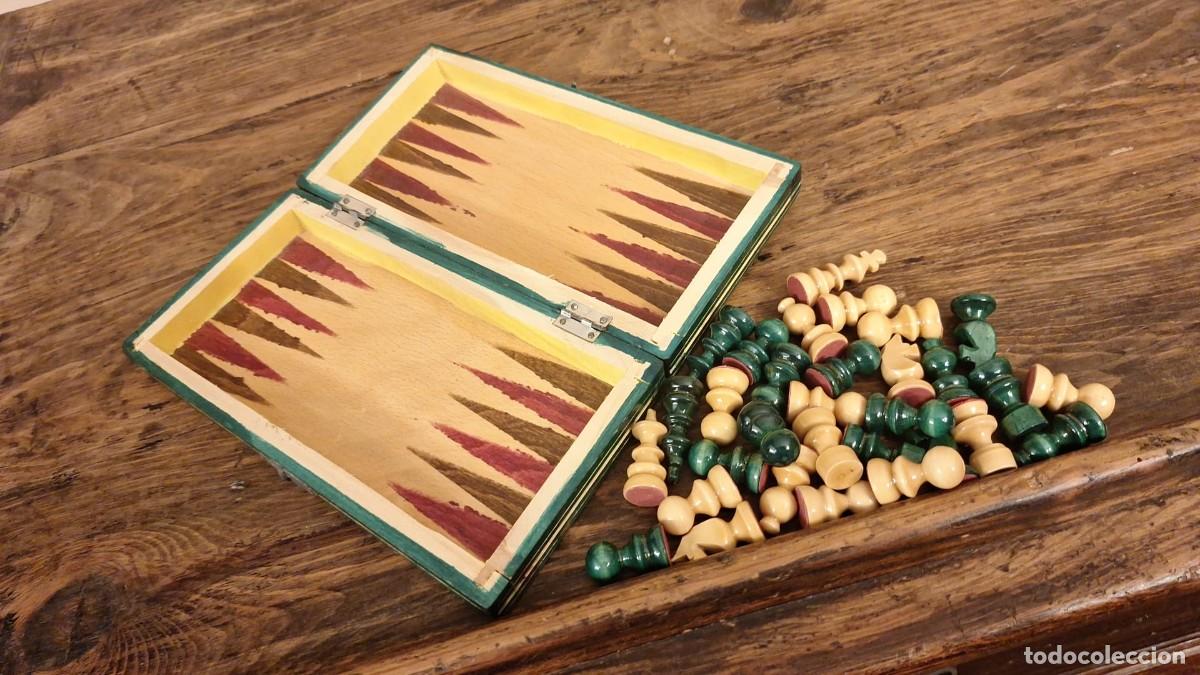 Juegos de mesa: Juego de Ajedrez de Madera Plegable - Foto 2