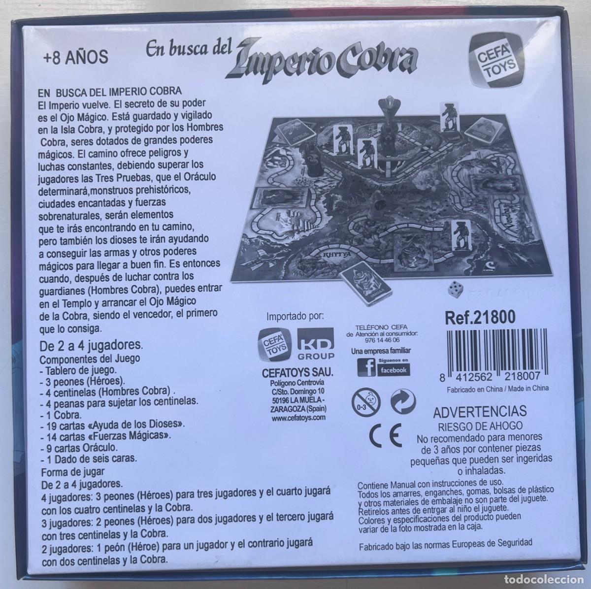 Juegos de mesa: En Busca del Imperio Cobra - Juego de mesa - Foto 2